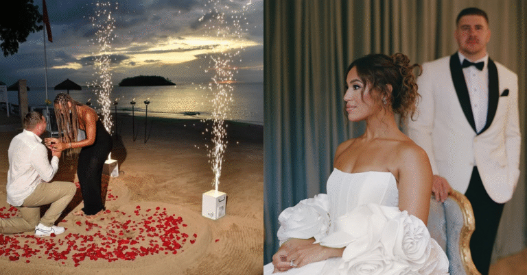 Dolphins’ Offensive Lineman Daniel Brunskill Ties The Knot With His Now- Wife, Tori Baldwin, One Year After Their Engagement!