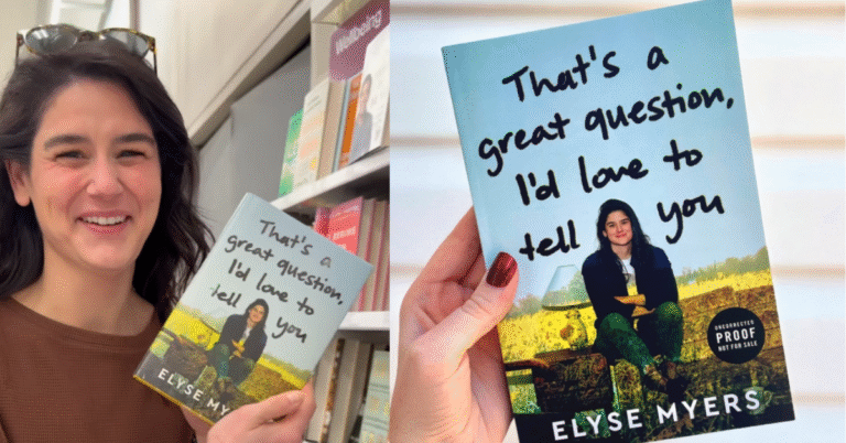 elyse myers book drama